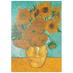 Darstellung des Puzzle Motivs Piatnik: Sonnenblumen, Vincent van Gogh - Puzzleteile: 200