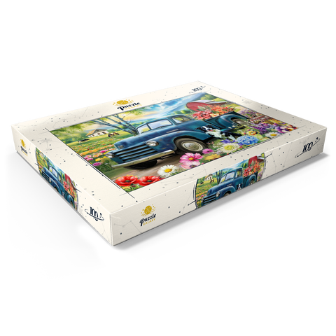 Flower Farm 2 100 Puzzle Schachtel Ansicht1