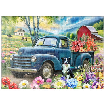 puzzleplate Flower Farm 2 500 Puzzle