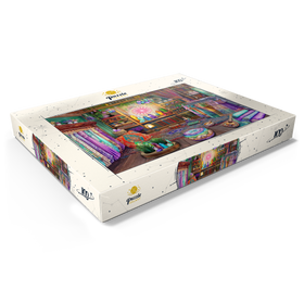 Darstellung des Puzzle Motivs Kristallgeschäft - Puzzleteile: 100