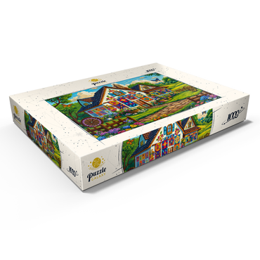 Quilt House 1000 Puzzle Schachtel Ansicht1