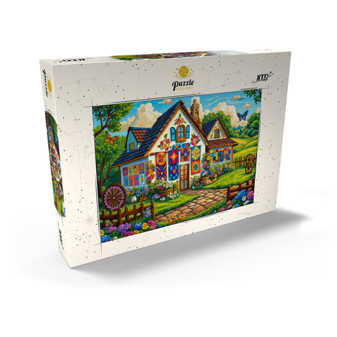 Quilt House 1000 Puzzle Schachtel Ansicht2