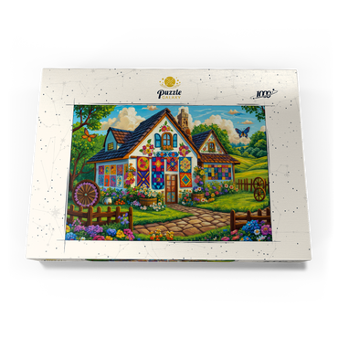 Quilt House 1000 Puzzle Schachtel Ansicht3