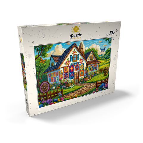 Quilt House 100 Puzzle Schachtel Ansicht2