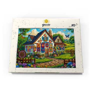 Quilt House 100 Puzzle Schachtel Ansicht3