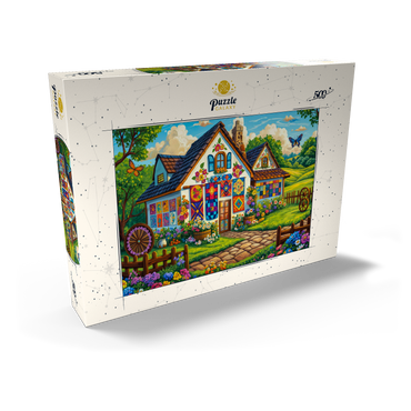 Quilt House 500 Puzzle Schachtel Ansicht2