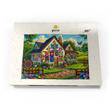 Quilt House 500 Puzzle Schachtel Ansicht3