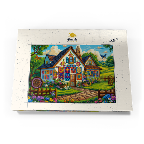 Quilt House 500 Puzzle Schachtel Ansicht3