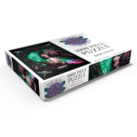 Alternative Darstellung des Puzzle-Motivs Absinth, Grüne Fee – Puzzleteile: 1000