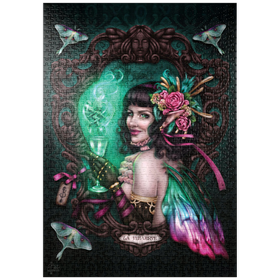 Darstellung des Puzzle-Motivs Absinth, Grüne Fee – Puzzleteile: 1000