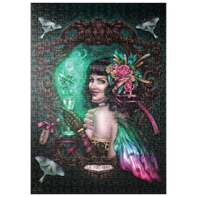 Darstellung des Puzzle-Motivs Absinth, Grüne Fee – Puzzleteile: 500