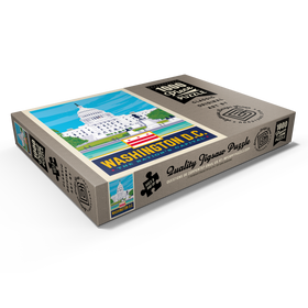 Darstellung des Puzzle Motivs Washington, DC: State Pride - Puzzleteile: 1000