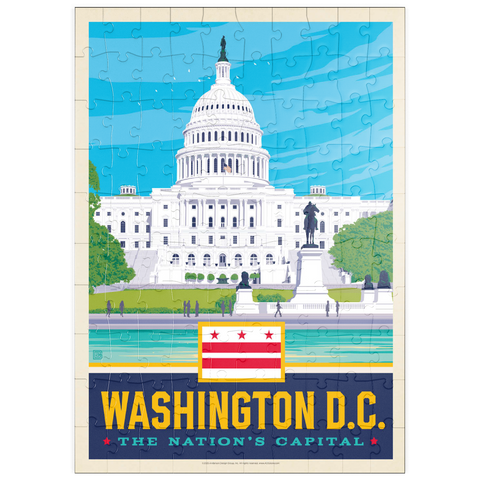 puzzleplate Washington, DC: State Pride 100 Puzzle