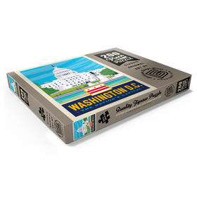 Darstellung des Puzzle Motivs Washington, DC: State Pride - Puzzleteile: 200