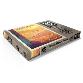 Darstellung des Puzzle Motivs Grand Canyon National Park: Maultierzug (Mod Design) - Puzzleteile: 100