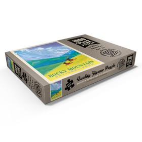 Darstellung des Puzzle Motivs Rocky Mountain National Park (Mod Design - Puzzleteile: 1000