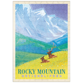 Darstellung des Puzzle Motivs Rocky Mountain National Park (Mod Design - Puzzleteile: 200