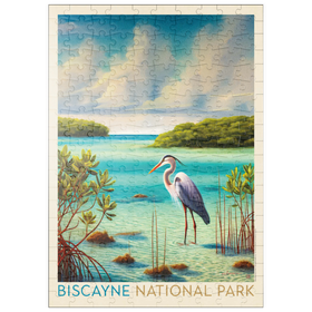 Darstellung des Puzzle Motivs Biscayne National Park: Unter den Mangroven - Puzzleteile: 200