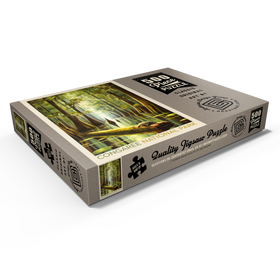 Darstellung des Puzzle Motivs Congaree National Park: Schildkrötenzeit - Puzzleteile: 500
