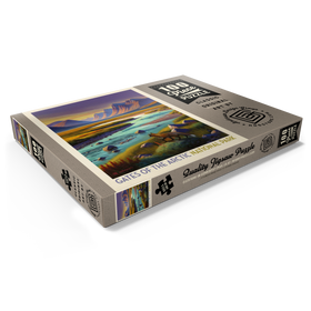 Darstellung des Puzzle Motivs Gates Of The Arctic National Park: Fuchs bei Dämmerung - Puzzleteile: 100