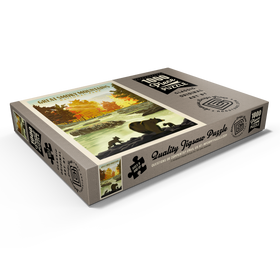 Alternative Darstellung des Puzzle-Motivs Great Smoky Mountains National Park: Spielzeit – Puzzleteile: 1000