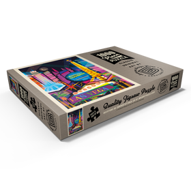 Alternative Darstellung des Puzzle-Motivs Las Vegas Neon (Mod Design) – Puzzleteile: 1000