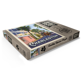 Darstellung des Puzzle Motivs Charleston, SC: Straßenszene - Puzzleteile: 100