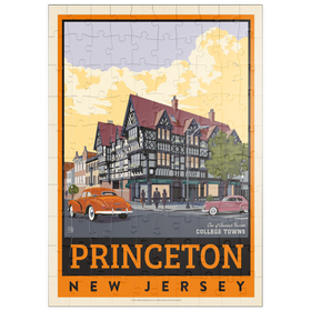 Darstellung des Puzzle Motivs American College Towns: Princeton, New Jersey - Puzzleteile: 100