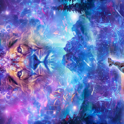 Celestial Bond 1000 Puzzle 3D Modell