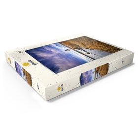 Darstellung des Puzzle Motivs Doubling Point Lighthouse in Maine – Malerische Küstenlandschaft - Puzzleteile: 100