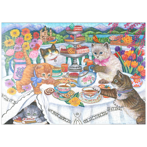 puzzleplate Tea Time 1000 Puzzle