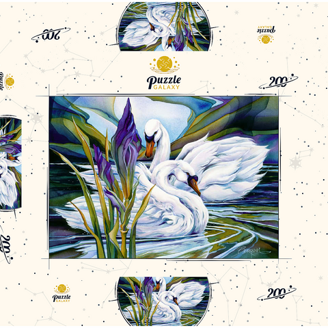 Everlasting Love 200 Puzzle Schachtel 3D Modell