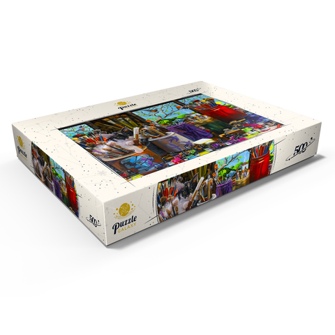 Art Studio  500 Puzzle Schachtel Ansicht1
