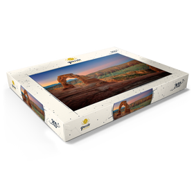 Darstellung des Puzzle Motivs Delicate Arch im Arches-Nationalpark – Utahs Naturwunder - Puzzleteile: 200