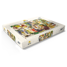 Alternative Darstellung des Puzzle-Motivs Weinliebhaber-Kollektion – Edle Weinsorten & Trauben – Puzzleteile: 200