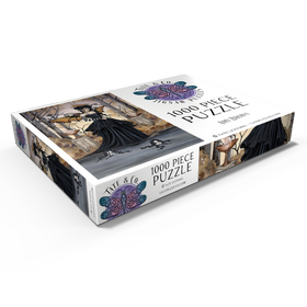 Alternative Darstellung des Puzzle-Motivs Ein dunkler Unterstrom - Amy Brown – Puzzleteile: 1000