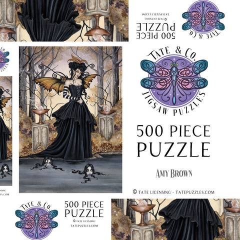 A Dark Undercurrent 500 Puzzle Schachtel 3D Modell