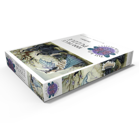 Darstellung des Puzzle Motivs Frillicent und der Bär - Amy Brown - Puzzleteile: 1000