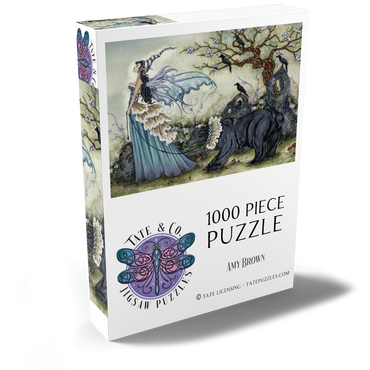 Frillicent And The bear 1000 Puzzle Schachtel Ansicht2
