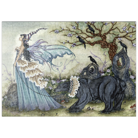 puzzleplate Frillicent And The bear 500 Puzzle