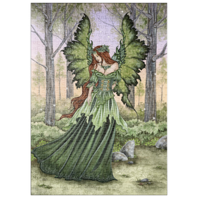 Darstellung des Puzzle Motivs Dame des Waldes - Amy Brown - Puzzleteile: 500