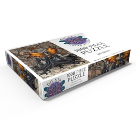 Alternative Darstellung des Puzzle-Motivs Königin Mab - Amy Brown – Puzzleteile: 1000