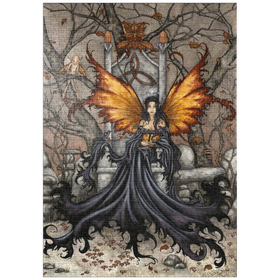Darstellung des Puzzle-Motivs Königin Mab - Amy Brown – Puzzleteile: 1000