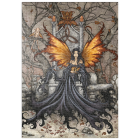 Darstellung des Puzzle Motivs Königin Mab - Amy Brown - Puzzleteile: 500