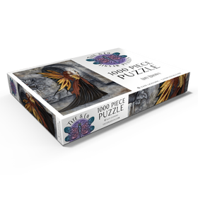 Alternative Darstellung des Puzzle-Motivs Stille Säle - Amy Brown – Puzzleteile: 1000