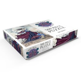 Alternative Darstellung des Puzzle-Motivs Der Mond ruft - Amy Brown – Puzzleteile: 500