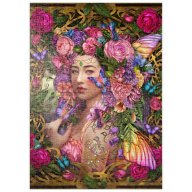 Darstellung des Puzzle Motivs Frühlings-Feen-Königin - Brigid Ashwood - Puzzleteile: 500