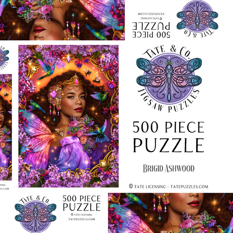 Summer_Fairy_Queen 500 Puzzle Schachtel 3D Modell