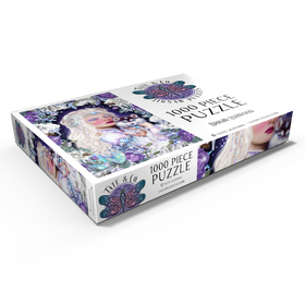 Darstellung des Puzzle Motivs Winter-Feen-Königin - Brigid Ashwood - Puzzleteile: 1000