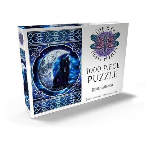 Celtic Black Cat 1000 Puzzle Schachtel Ansicht2